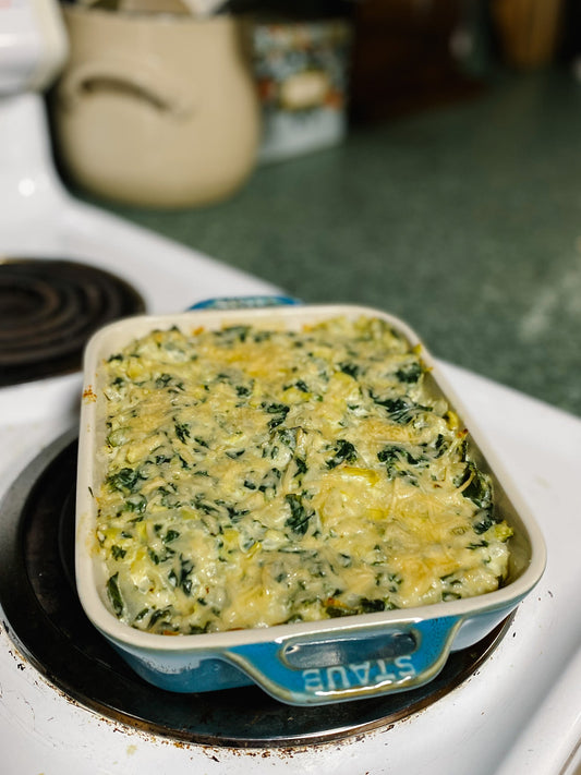 Bok Choy & Artichoke Dip