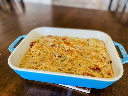 Not-Too-Hard, From-Scratch Chicken Spaghetti