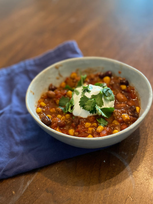 Southwestern Chili for a Crowd