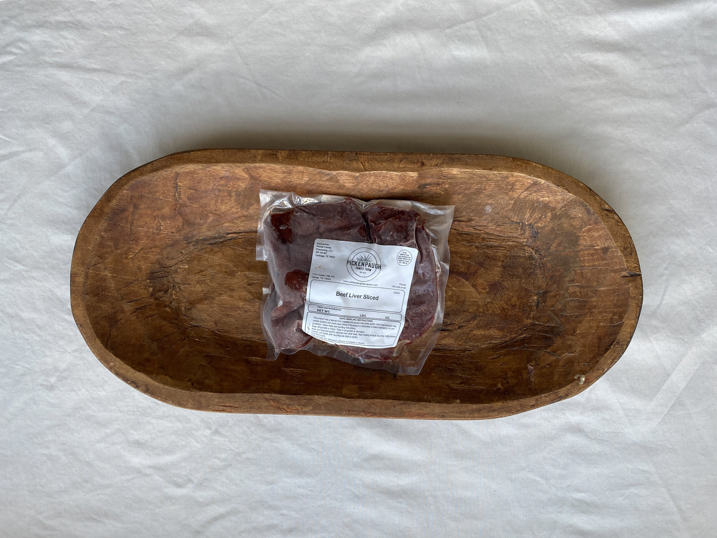 Beef Liver (Sliced)