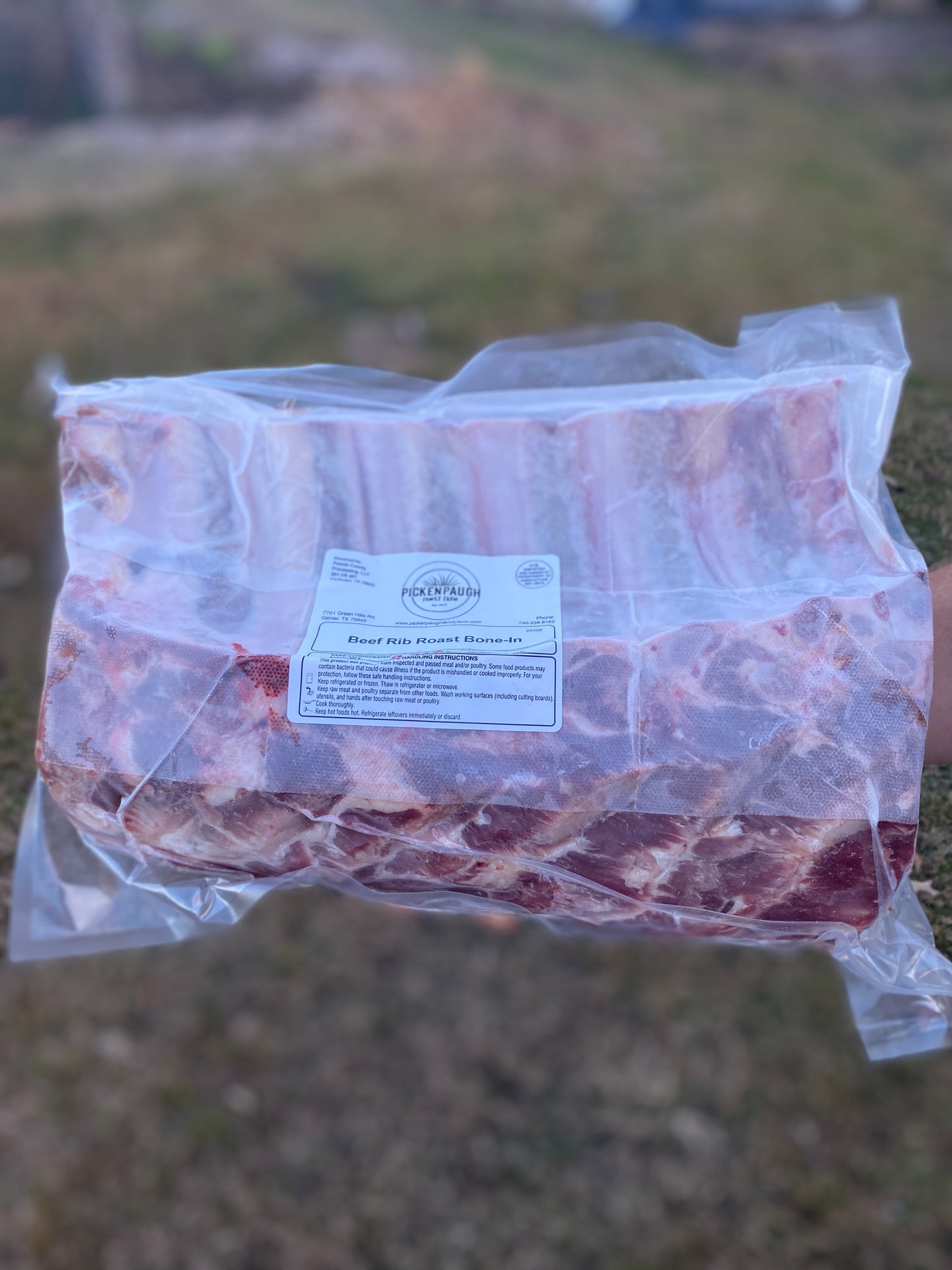 Beef Rib Roast (Bone-In)