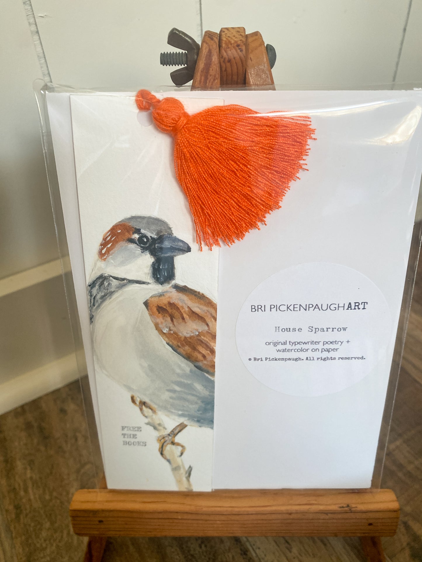Original Watercolor Bookmark