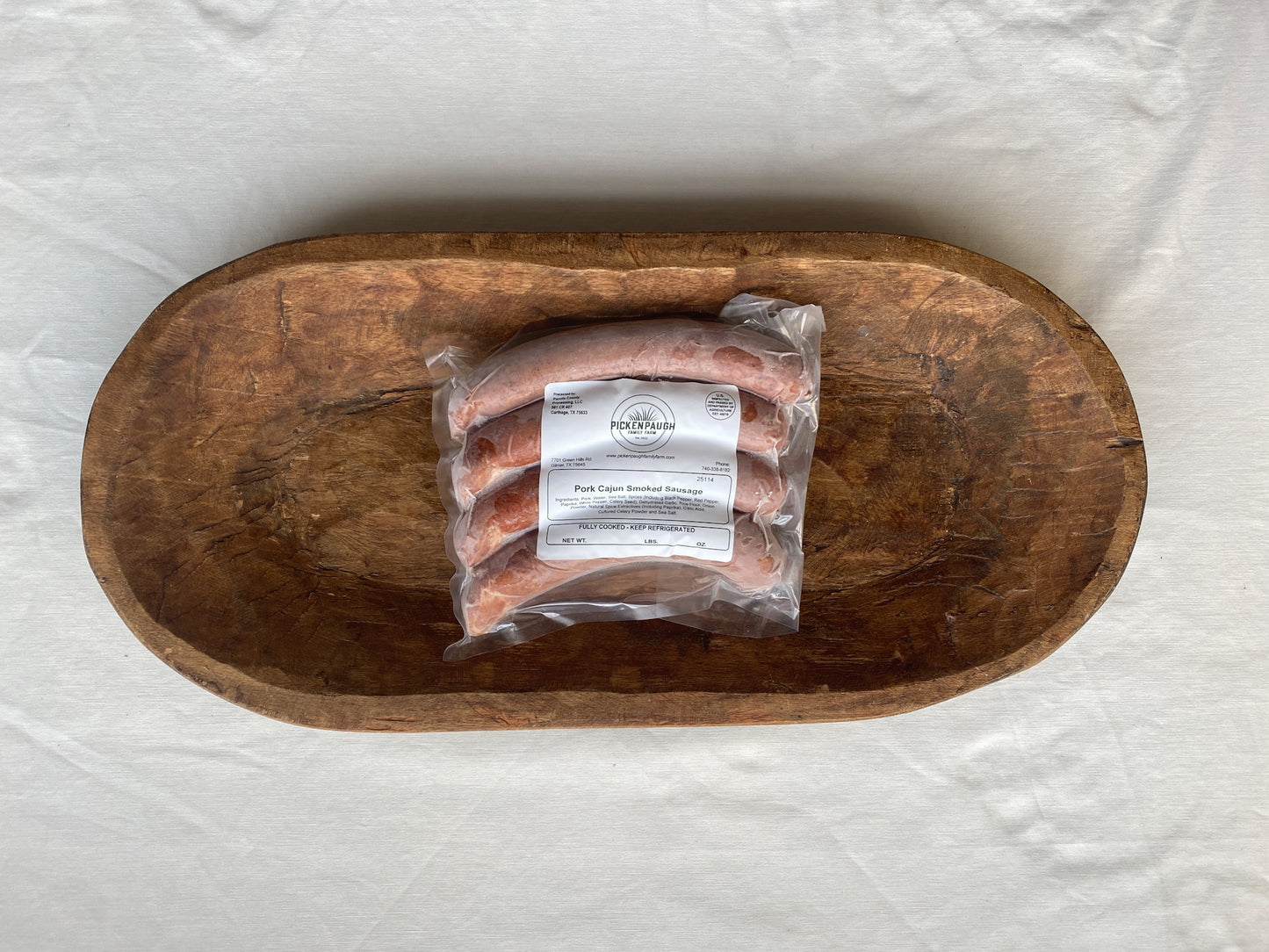 Pork Cajun Smoked Sausage