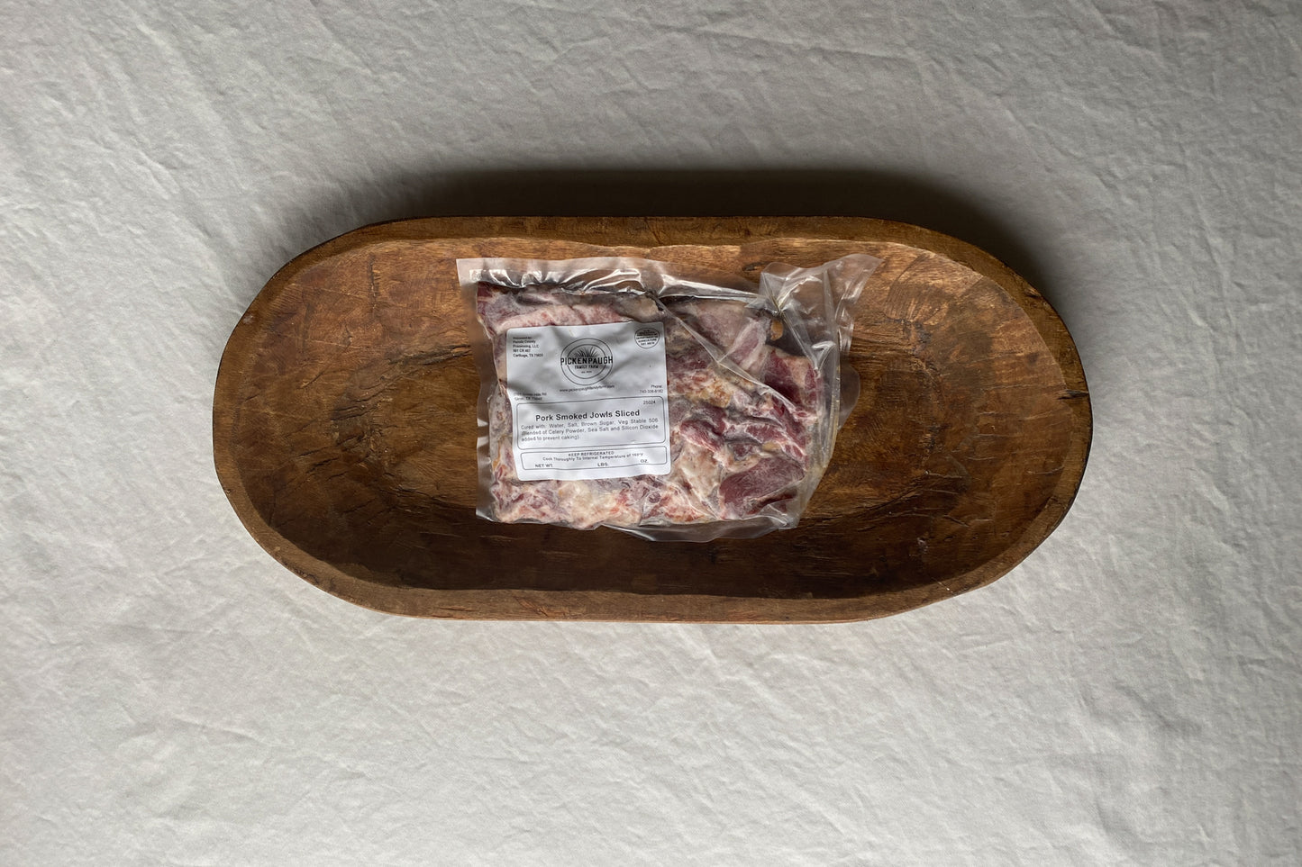 Pork Smoked Jowls Sliced