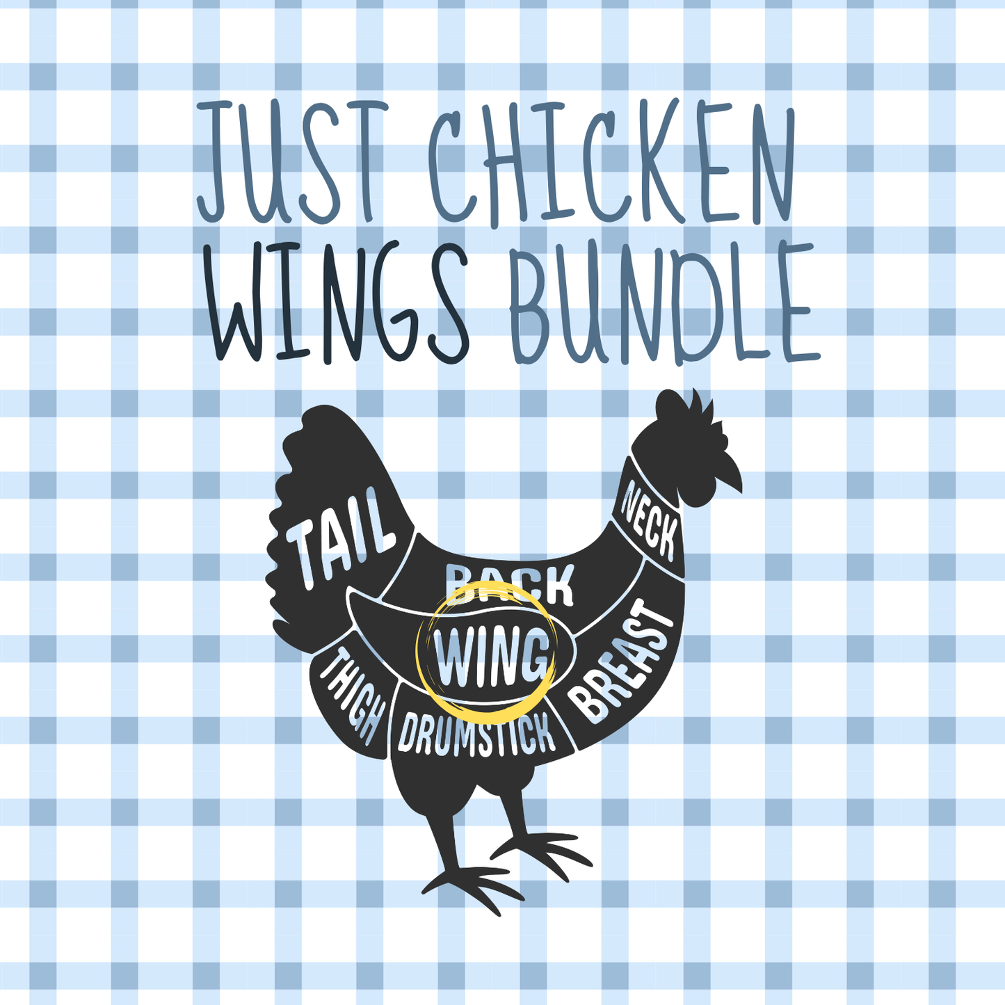 Just Chicken Wings 5 LB Bundle