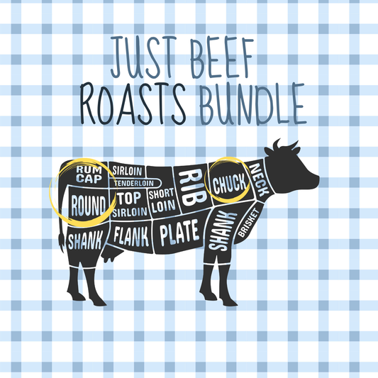 Just Beef Roasts 7 LB Bundle