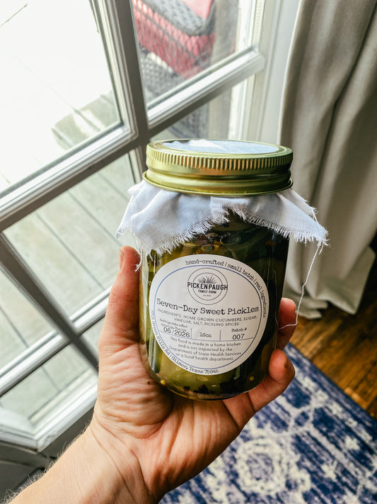Seven-Day Sweet Pickles